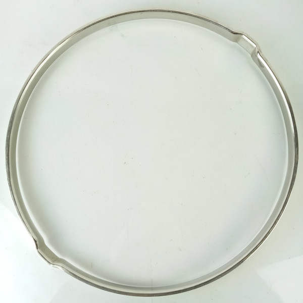 *Ludwig & Ludwig 14" Single-Flange Nickel-Brass Snare Drum Resonant Rim/Hoop NOB