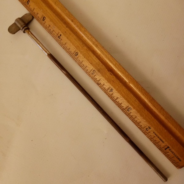 Leedy 8 1/8"Single-Tension Thumb Rod+Collar 10-24 Walberg&Auge Snare/Tom Drum US