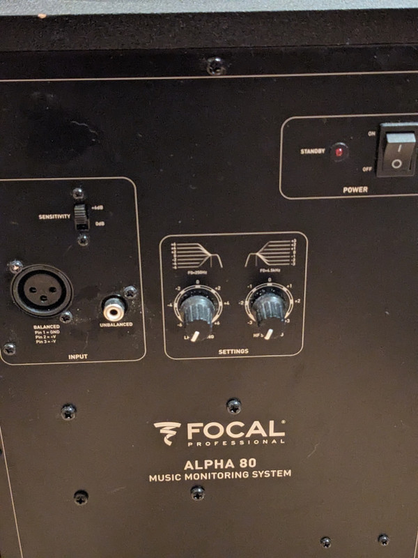 Focal Alpha 80 8-Inch Powered Studio Monitors 1+Speakers Professional 2-Way 200W