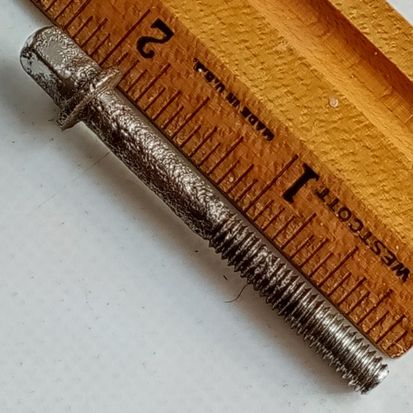 Ludwig 1 7/8"T-Rod 60s 1"Thread Snare/Tom Drum 12-24 Tension Vintage Keystone*P*