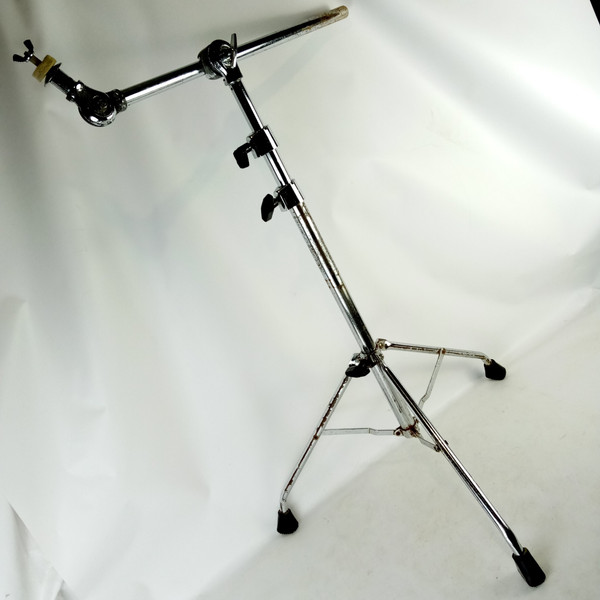 Ludwig 1411 Hercules Boom Crash/Ride Cymbal Stand Tube-Leg Tripod Vintage 70-80s