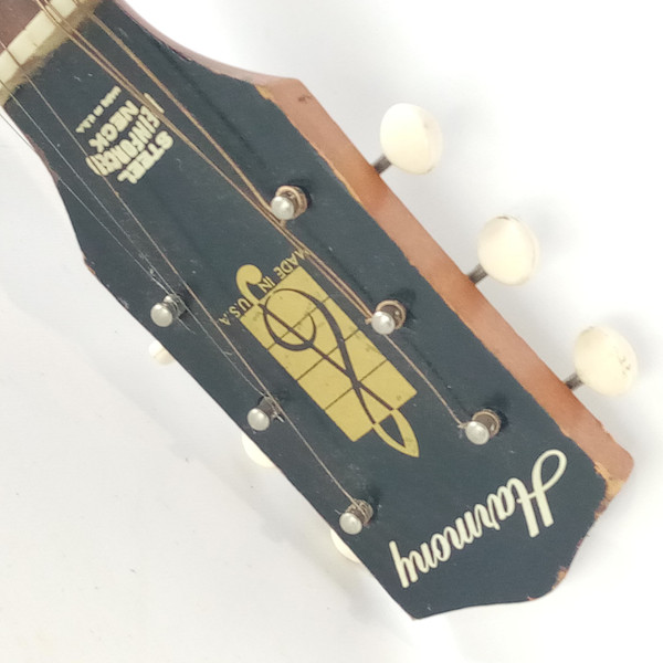 Harmony Acoustic Guitar Ron Campbell Signature+John Lennon Artwork +Hard Case