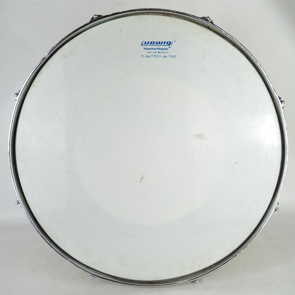 Ludwig 10x18"Timp-Tom Drum#570 Vintage70s WMP 3Ply Maple Bass White Marine Pearl