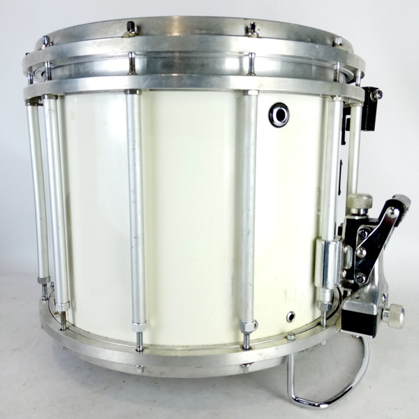 Pearl 12x14"Championship Maple FFX Marching Snare Drum White Free Floating+Cover
