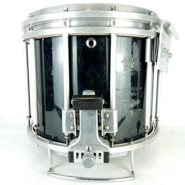 Pearl 12x14"Championship FFX Maple Marching Snare Drum Black Free Floating 12Lug