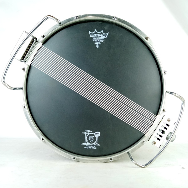 Pearl 12x14"Championship FFX Maple Marching Snare Drum Black Free Floating 12Lug