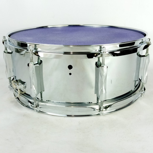 Premier 5x14" Snare Drum Chrome Steel Olympic Model 1005 8Lug England Vintage70s
