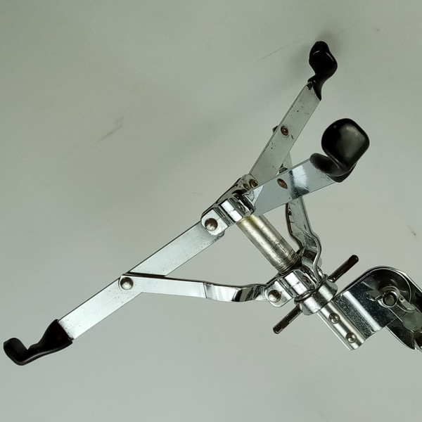 Ludwig#1364"Atlas" Snare Drum Stand Chrome Single-Braced Legs Vintage70s Chicago