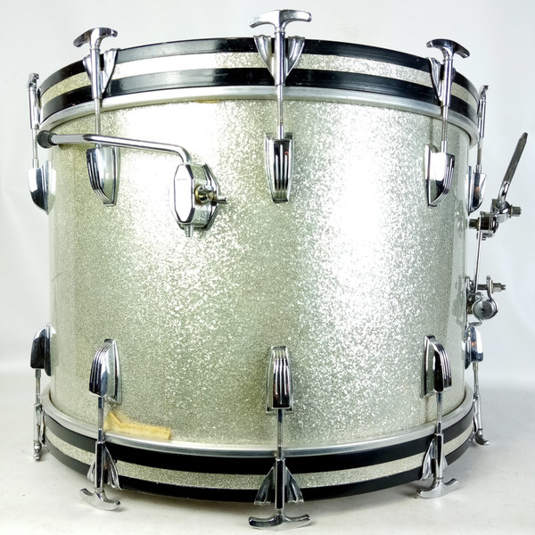 Ludwig 22,13,16"Silver Sparkle 60s"Super Classic"Drum Set Vintage'68 Natural Mpl