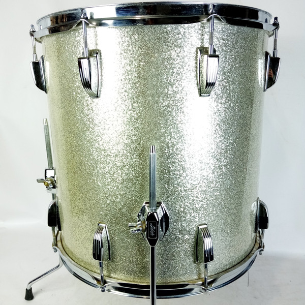 Ludwig 22,13,16"Silver Sparkle 60s"Super Classic"Drum Set Vintage'68 Natural Mpl