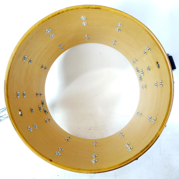 Pearl 12x15"Maple Shell USA Marching Snare Drum COW 12Lug High-Tension Pipe Band