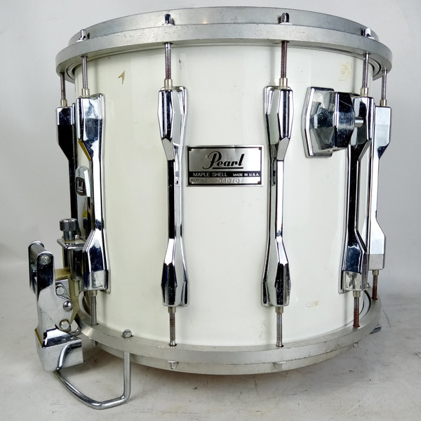 Pearl 12x14"Maple Shell USA Snare Drum 12-Lug High-Tension Die-Cast Pipe Band