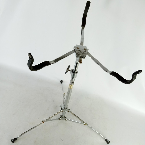 Ludwig Snare Drum Stand#1355 Atlas Basket Rockers Black/White Tripod Vintage 60s