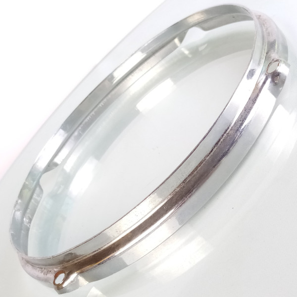 Slingerland 8" Bongo Drum Stick-Chopper Batter Rim/Hoop 4-Lug Chrome Vintage 70s