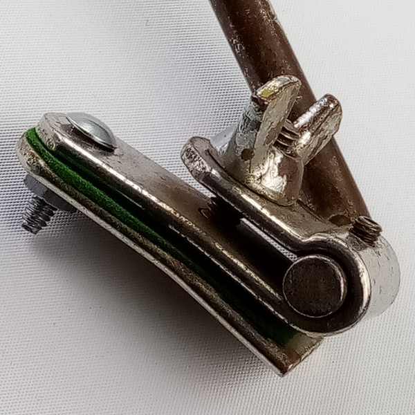 WFL Gull Wing Bass Drum Spur/Leg Nickel Vintage 40s-50s Stage Right Ludwig Mount