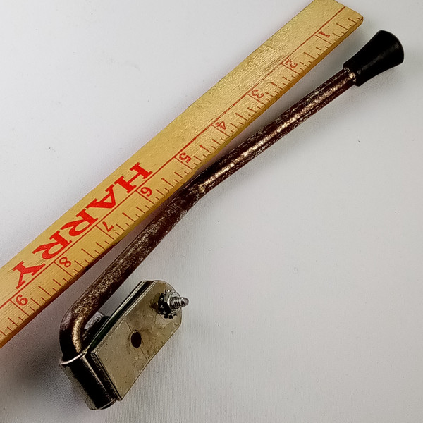 WFL Gull Wing Bass Drum Spur/Leg Nickel Vintage 40s-50s Stage Right Ludwig Mount