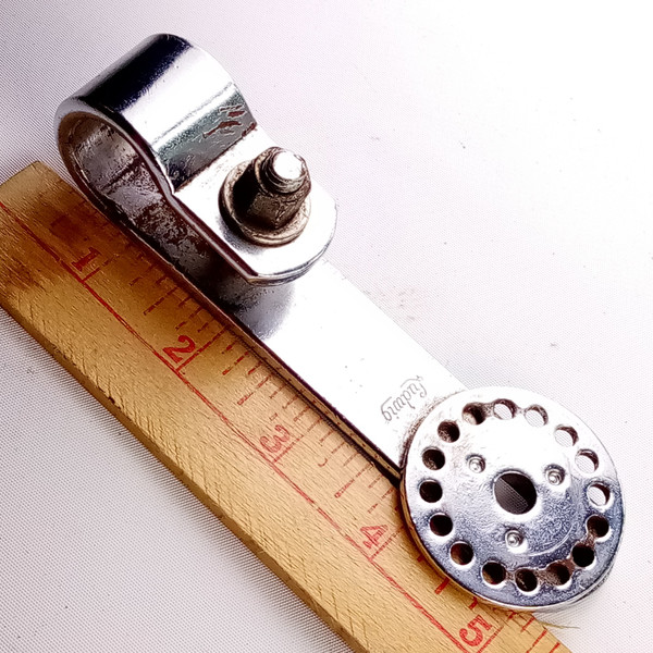 Ludwig Rail Strap Clamp Script Logo Mount Circle-Tilter Part Bass Drum Vintage