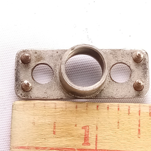 Ludwig/Leedy Calf Skin Heater Element Socket Mount Bracket Snare Drum Vintage10s