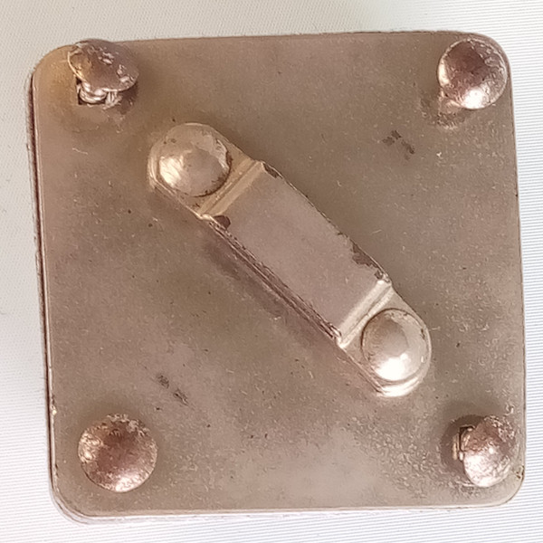 Slingerland Diamond Mount Ride Tom Shell/Bass Drum Rail Nickel 50s US Radio King