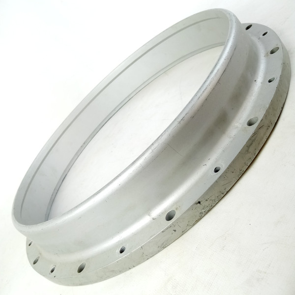 Yamaha 14" SFZ Suspension Ring Snare Drum Marching Silver Powdercoat Japan 12Lug