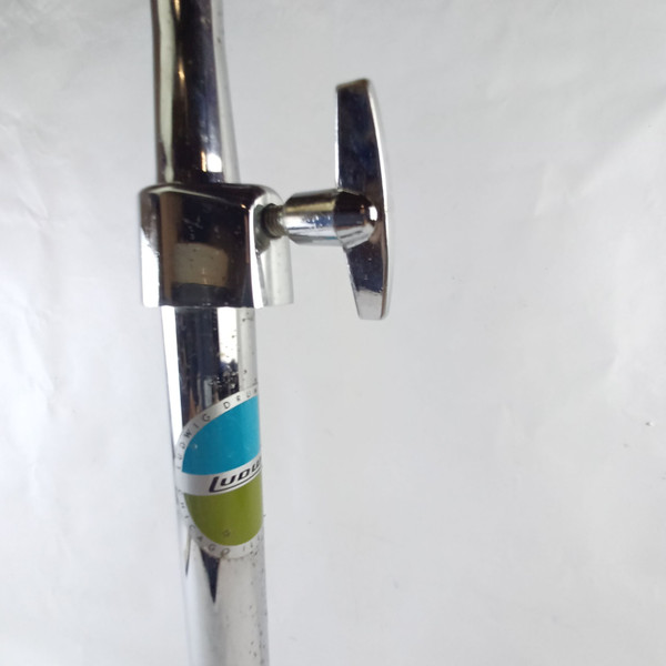 Ludwig#1406 Hercules Straight Crash/Ride Cymbal Stand Tube-Leg Tripod Vintage70s