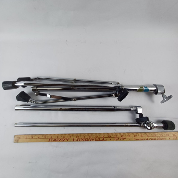 Ludwig#1406 Hercules Straight Crash/Ride Cymbal Stand Tube-Leg Tripod Vintage70s
