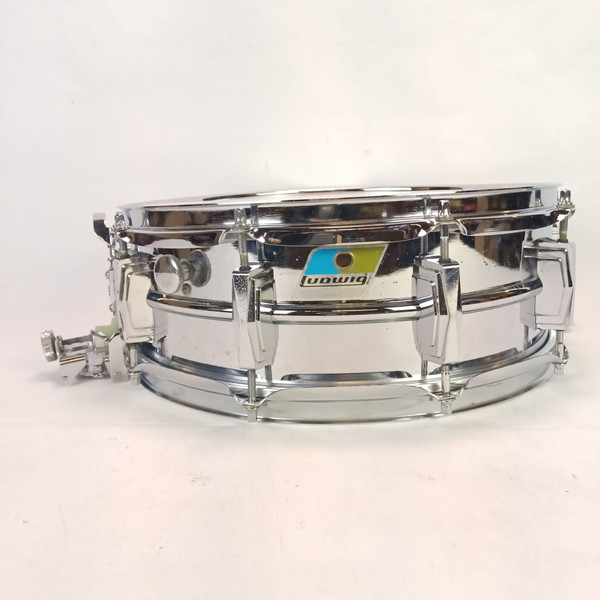 Ludwig 5x14" Super-Sensitive #410 Snare Drum 70s Blue/Olive #1034418 USA Vintage