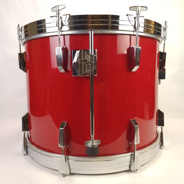Tama 16x22" Rockstar Pro Bass Drum Fire Storm Red Kick Set Japan Vintage 80s MIJ