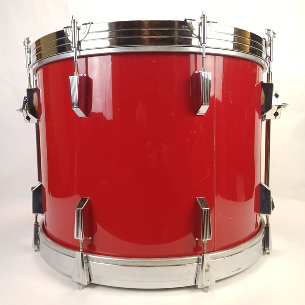 Tama 16x22" Rockstar Pro Bass Drum Fire Storm Red Kick Set Japan Vintage 80s MIJ