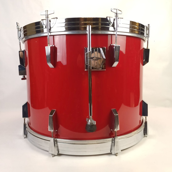 Tama 16x22" Rockstar Pro Bass Drum Fire Storm Red Kick Set Japan Vintage 80s MIJ