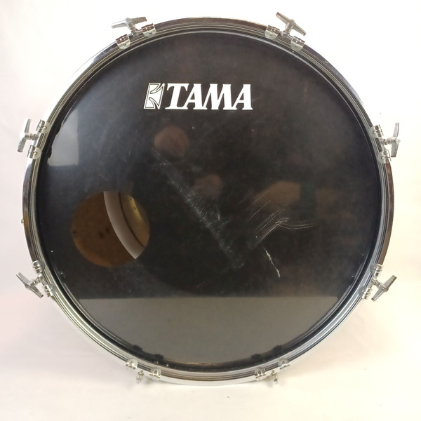 Tama 16x22" Rockstar Pro Bass Drum Fire Storm Red Kick Set Japan Vintage 80s MIJ