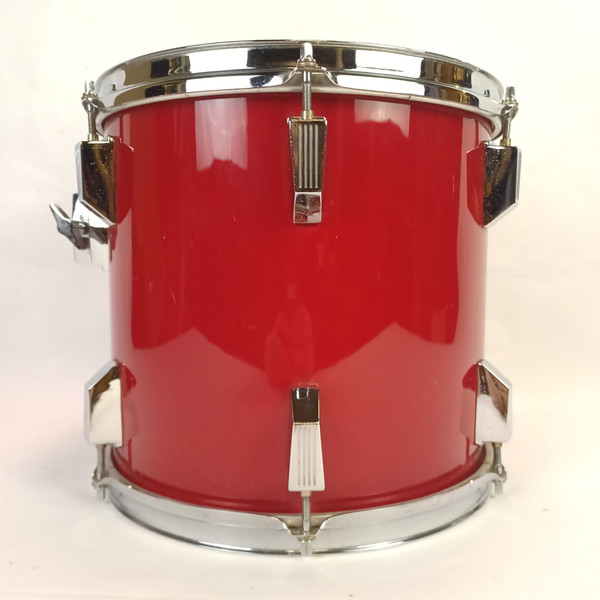 Tama 11x12" Rockstar Pro Tom Drum Fire Storm Red Japan Vintage 80s MIJ Rack/Ride