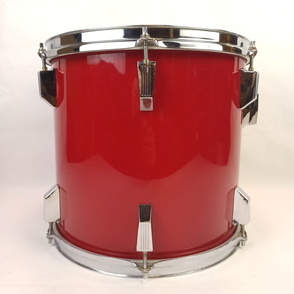 Tama 12x13" Rockstar Pro Tom Drum Fire Storm Red Japan Vintage 80s MIJ Rack/Ride