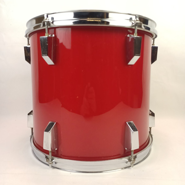 Tama 12x13" Rockstar Pro Tom Drum Fire Storm Red Japan Vintage 80s MIJ Rack/Ride