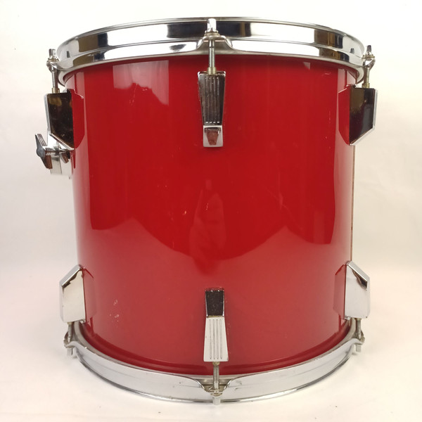 Tama 12x13" Rockstar Pro Tom Drum Fire Storm Red Japan Vintage 80s MIJ Rack/Ride