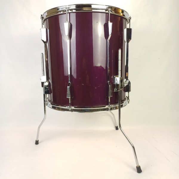 Tama 16x16"Floor Tom Drum Black Orchid Rockstar DX Vintage 90s Japan MIJ 9Ply MH