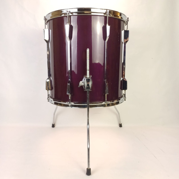 Tama 16x16"Floor Tom Drum Black Orchid Rockstar DX Vintage 90s Japan MIJ 9Ply MH