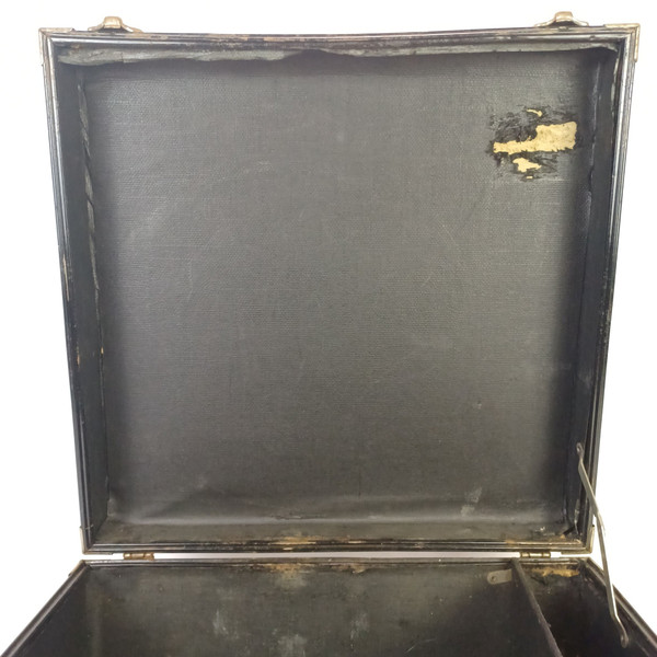 Ludwig 50-60s 8x14"Hard Shell Fiber Snare Drum Case USA Stick/Stand Vintage 6.5"
