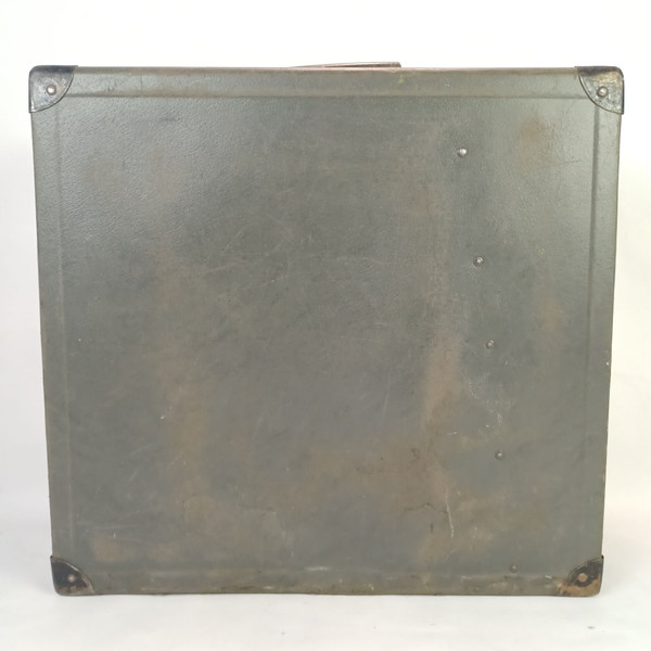 Leedy 8x14"30s-40s Hard Shell Fiber Snare Drum/Trap Case Stick/Stand Vintage6.5"