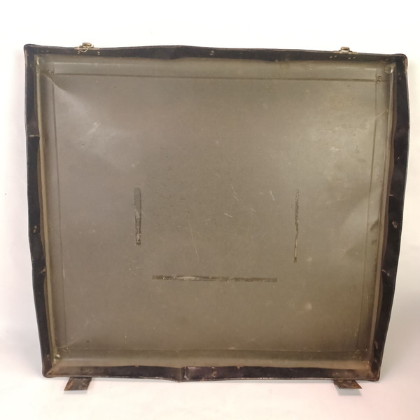 Leedy 8x14"30s-40s Hard Shell Fiber Snare Drum/Trap Case Stick/Stand Vintage6.5"