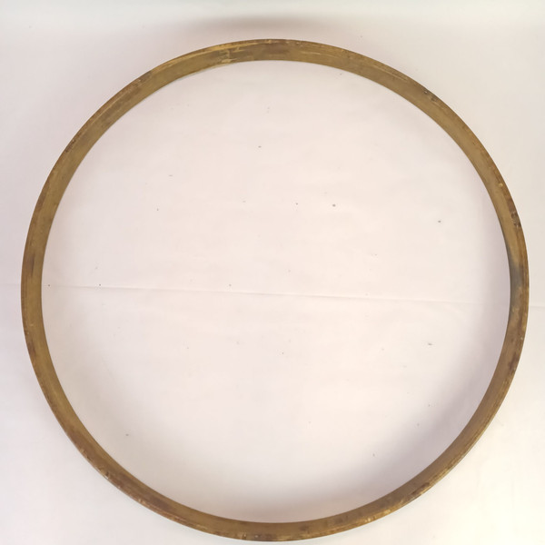 Leedy & Ludwig 24" Bass Drum Hoop/Rim Natural 1-Ply Maple +Inlay Vintage 40s-50s