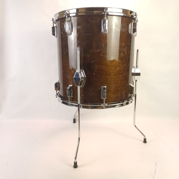 Pearl Drum Set 16x22"16x16"11x13"8ply"Maple Shell"Natural Walnut Japan Bass/Toms
