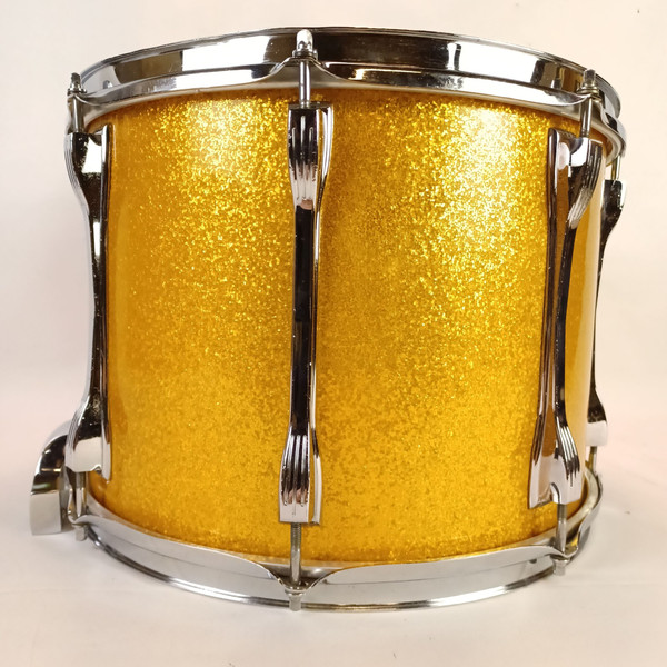 Ludwig 10x14"Silver Sparkle Snare Drum Vintage Marching/Parade Buddy Rich P87 US Ludwig 10x14"Silver Sparkle Snare Drum Vintage Marching/Parade Buddy Rich P87 US