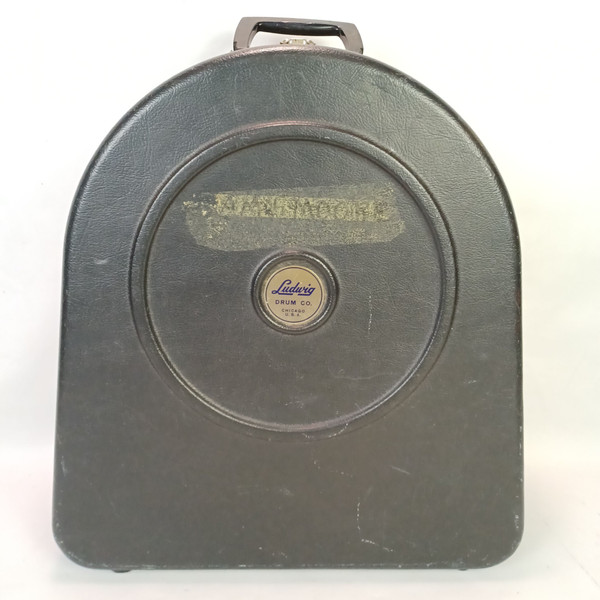 Ludwig Script Logo 60s Supraphonic 6.5x14"Hard Shell Plastic Snare Drum Case USA