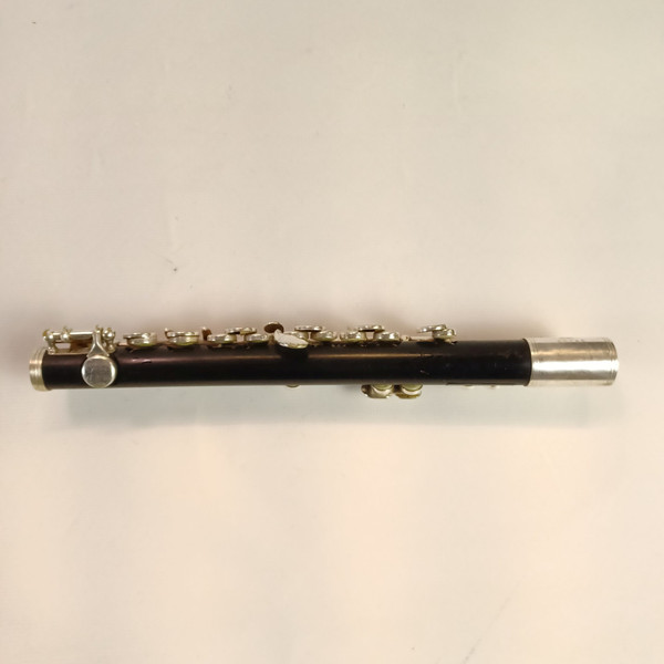 Gemeinhardt 4PNH Piccolo Flute Silver-Plated Elkhart,IN #85225 Vintage Black