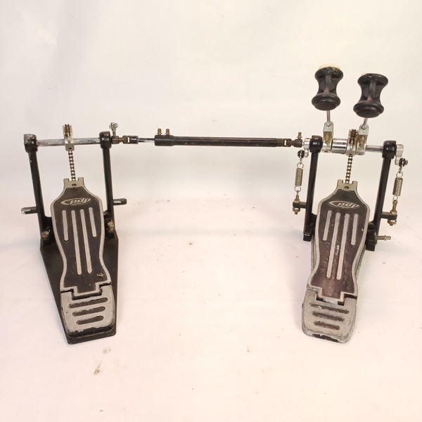 PDP Double Bass Drum Pedal Pacific/DW Chain Drive Kick +Beaters