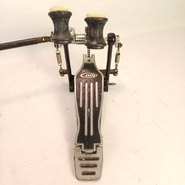 PDP Double Bass Drum Pedal Pacific/DW Chain Drive Kick +Beaters