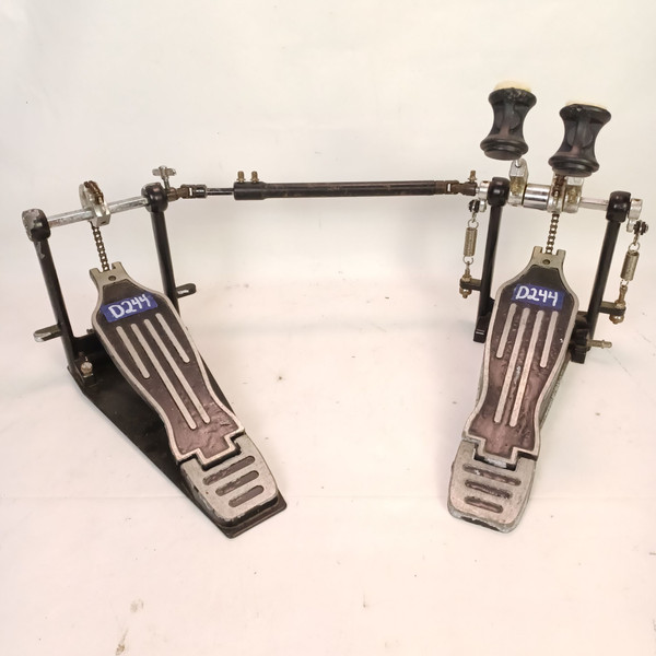 PDP Double Bass Drum Pedal Pacific/DW Chain Drive Kick +Beaters