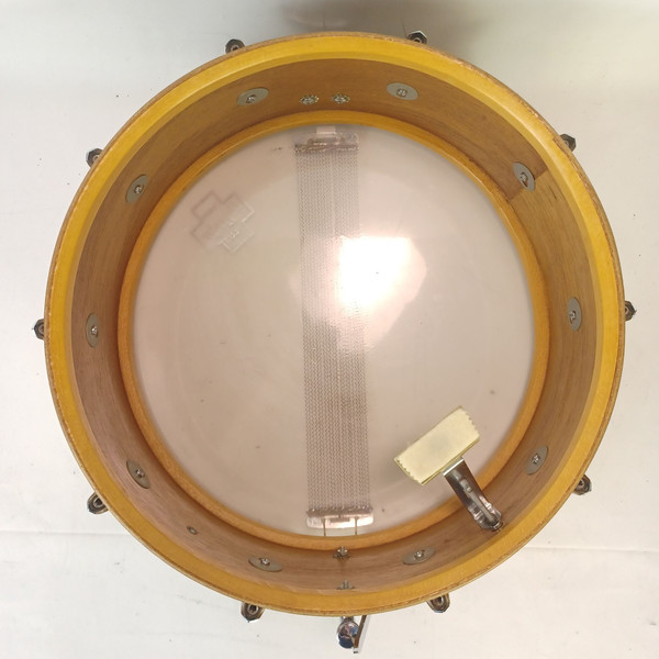 Premier Hi-Fi Custom#33 Snare Drum African Mahogany 10-Lug 5.5x14"Vintage 70s UK
