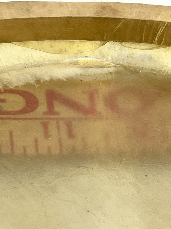 *Ludwig Transparent Snare Resonant 12" Calf Skin Slunk Drum Head 30s Paper-Thin*